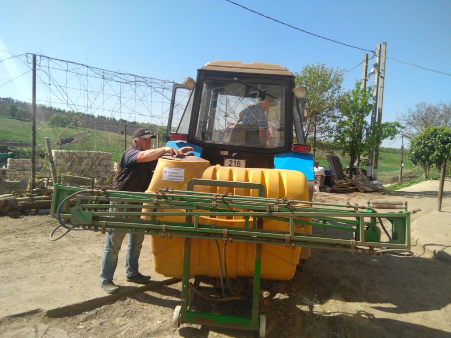 Реализован демонстрационный участок на базе фермерского хозяйства в Григориопольском районе